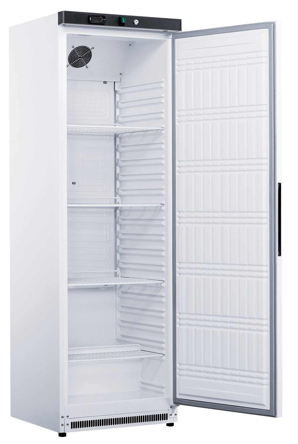 Armoire réfrigérée positive 1 porte pleine 350 L - Laquée blanche