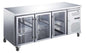 TABLE RÉFRIGÉRÉE POSITIVE GN 1/1 - PROF 700 - 3 PORTES VITRÉES