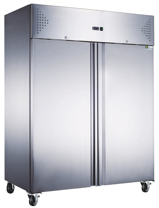ARMOIRE RÉFRIGÉRÉE INOX GN 2/1 - 1400 L - POSITIVE - 2 PORTES