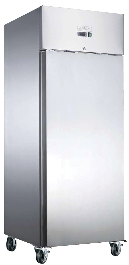 Armoire réfrigérée positive 1 porte pleine 650 L - Inox