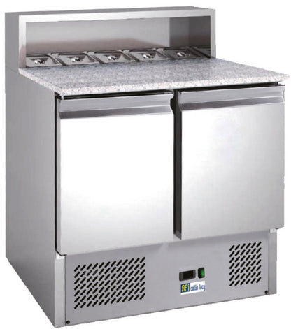 MEUBLE PIZZAS RÉFRIGÉRÉ POSITIF - GAMME ECO - 2 PORTES