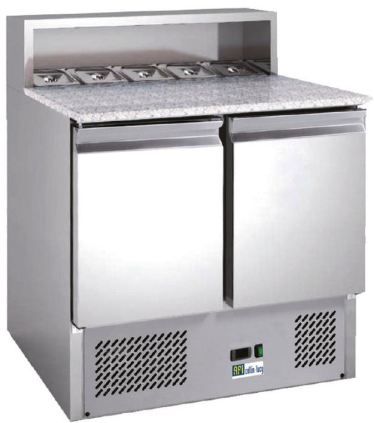 MEUBLE PIZZAS RÉFRIGÉRÉ POSITIF - GAMME ECO - 2 PORTES