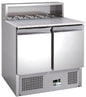 MEUBLE PIZZAS RÉFRIGÉRÉ POSITIF - GAMME ECO - 2 PORTES