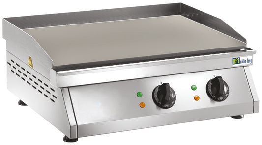 PLAQUE À SNACKER ÉLECTRIQUE - LISSE - 2 ZONES