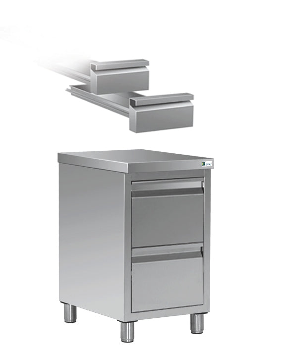 PLACARD À TIROIRS - LONG. 500 MM