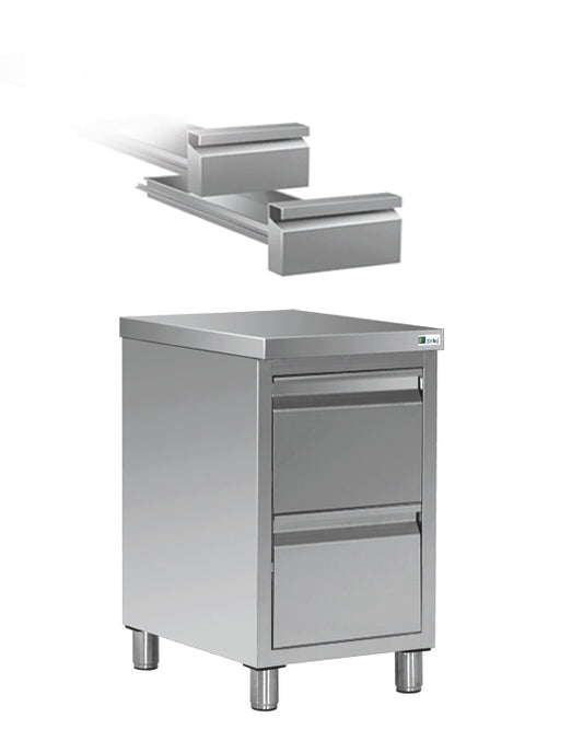 PLACARD À TIROIRS - LONG. 500 MM