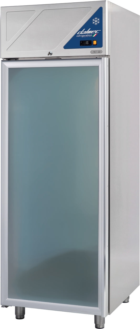 Armoire à poissons -2/+10°C - GN 2/1 - 700 L - 1 porte vitrée - DAPO700PV-3 - Dalmec