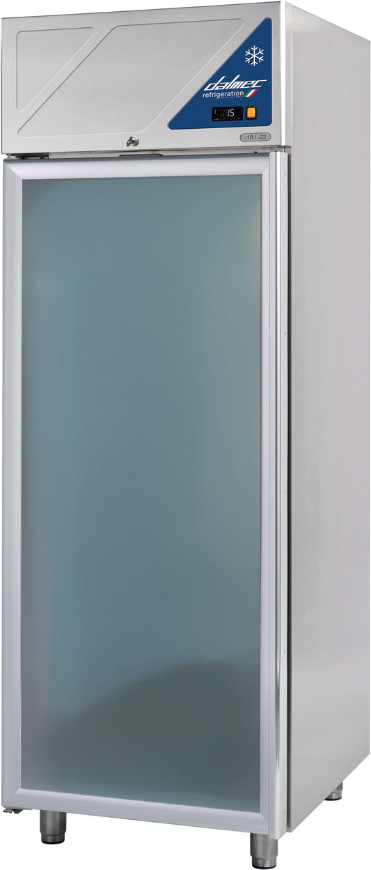 Armoire à viandes -2/+10°C - GN 2/1 - 700 L - 1 porte vitrée - DAV700PV-3 - Dalmec