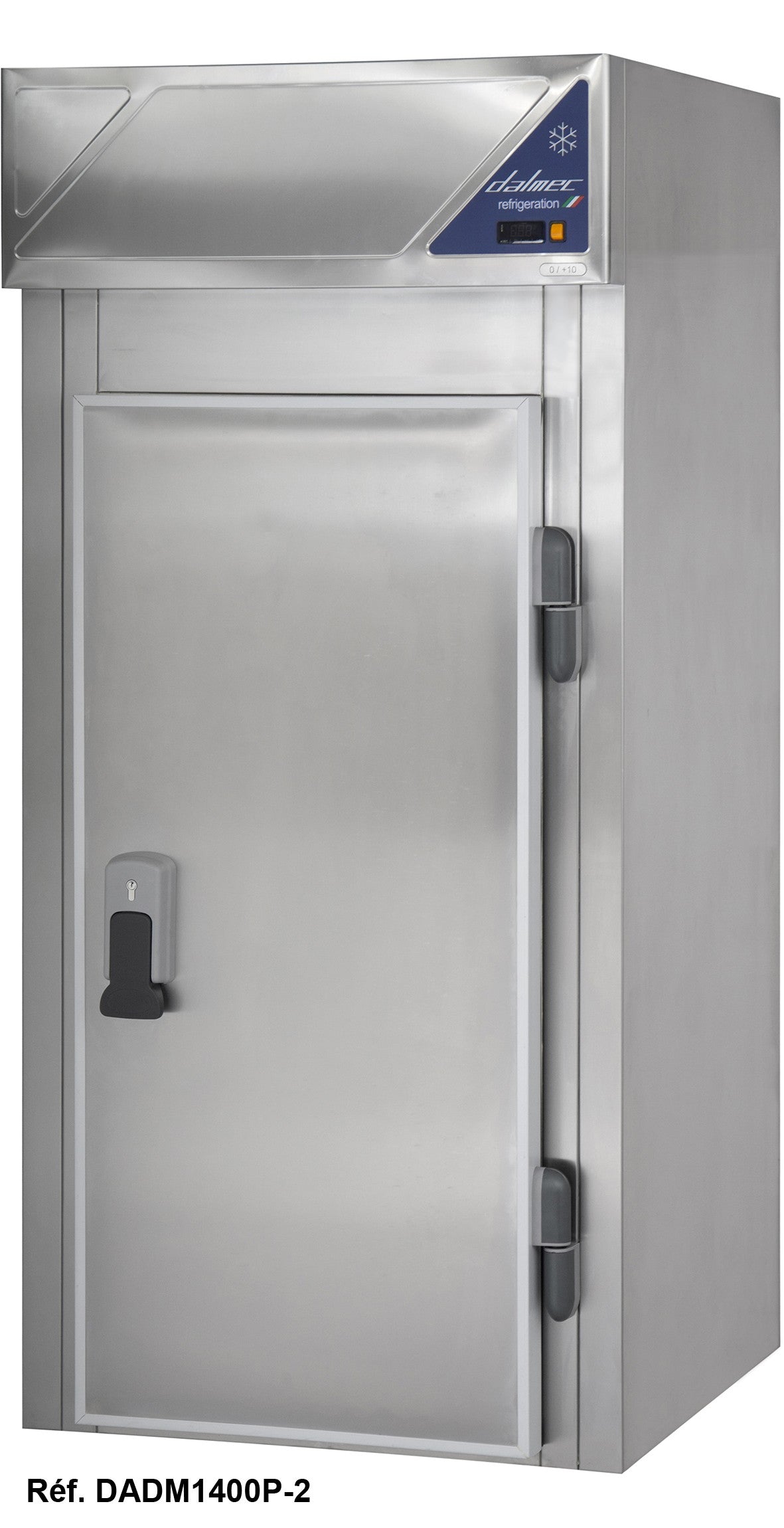 Armoire démontable positive 0/+10°C - 1400 L - 1 porte pleine - 1000 x 1000 - Inox AISI 304 - DADM1400P-3 - Dalmec