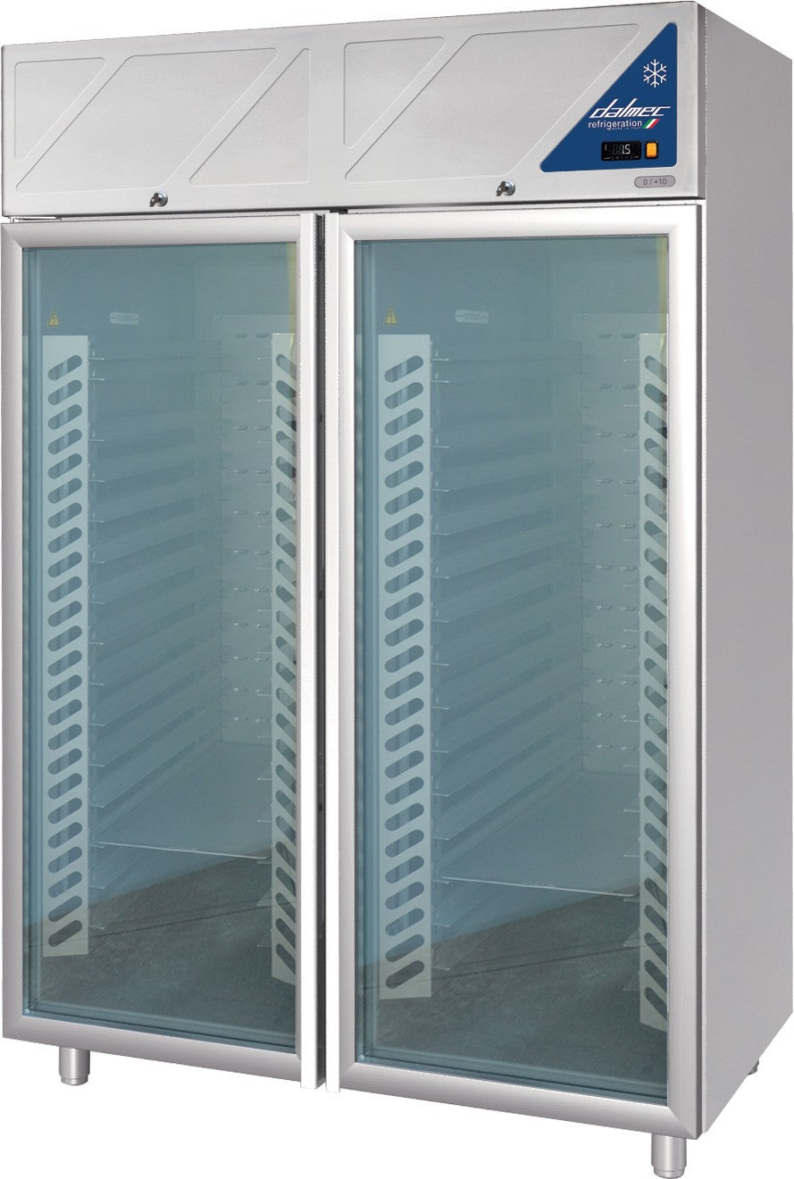 Armoire pâtissière négative -18/-22°C - 1400 L - 600 x 400 - 2 portes pleines - DAP1400NV-3 - Dalmec
