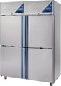 Armoire réfrigérée -18/-22  / -18/-22 - 4 portillons - 1400 L - Avec groupe logé - DA1404NN-3 - Dalmec
