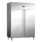 Armoire réfrigérée négative -18 / -22°c - 1200 litres - 2 portes pleines - FURNOTEL - AGE1200N