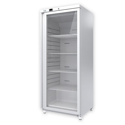 SOFRACOLD - Armoire réfrigérée positive - Finition blanche - Porte vitrée - 600 L - GN 2/1 - AE601PVW