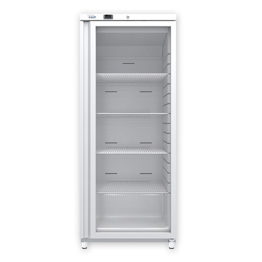 SOFRACOLD - Armoire réfrigérée positive - Finition blanche - Porte vitrée - 600 L - GN 2/1 - AE601PVW