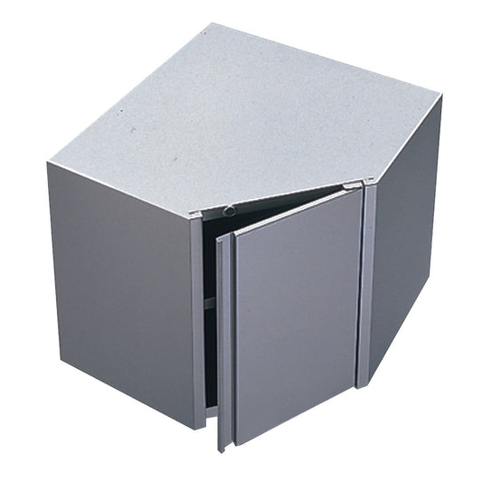 Armoire suspendue en coin - 1 porte battante - Hauteur 600 mm - AMC400T -  Nosem