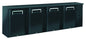 Arrière-bars Skinplate - 4 portes pleines - 618 litres - 8 étagères - Groupe logé - AB400 - Nosem