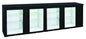 Arrière-bars Skinplate - 4 portes pleines - 618 litres - 8 étagères - Groupe logé - AB400V - Nosem