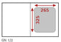 BAC INOX GN 1/2 - PROF. 265 MM