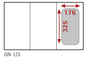 BAC INOX GN 1/3 - PROF. 176 MM