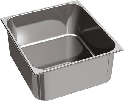 Bac inox pour saladettes - Profondeur 150 mm - GN 2/3 - BLC0587