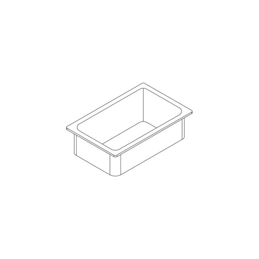 Bac polycarbonate GN 1/1  profondeur 150 mm - ILSA - BPC11