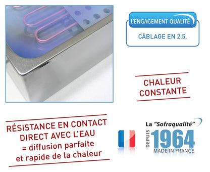 Bain-marie compact avec vidange - Gamme Tradition - 18 L - 230 V - 15162