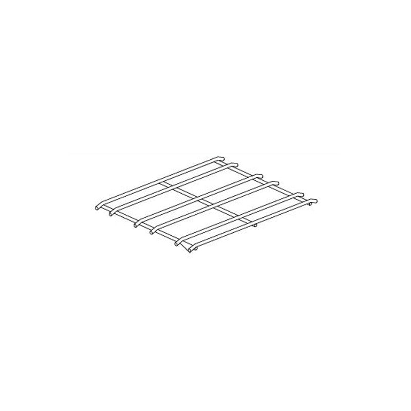 Baron - Grille en inox pour 2 feux vifs - 70QGR2INOX