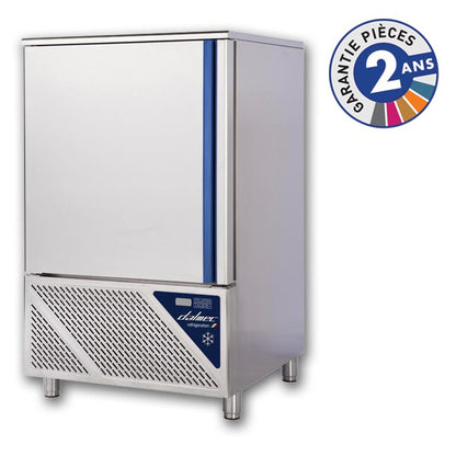 Cellule de refroidissement et de congélation +90/-18°C - 10 niveaux GN 1/1 ou 600 x 400 mm - Dalmec - BC1090-3