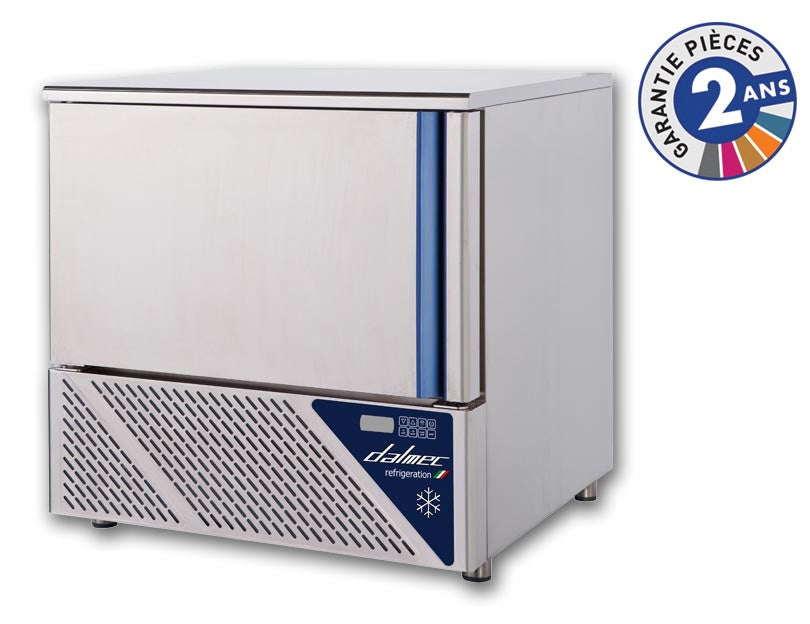 Cellule de refroidissement et de congélation +90/-18°C - 5 niveaux GN 1/1 ou 600 x 400 mm - Dalmec - BC51190-3