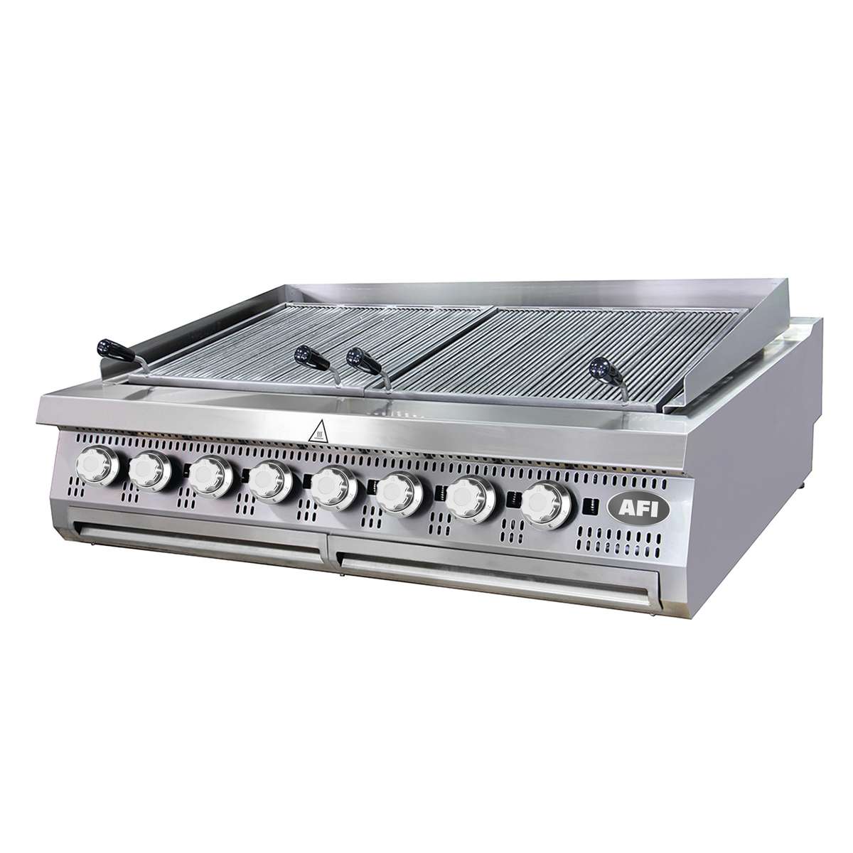 GRILLADE GAZ - GAMME 900 - LARG 1200 MM