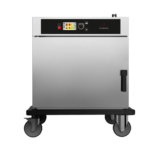 Chariot de remise en température et maintient au chaud - 6 niveaux - GN 1/1 ou 600 x 400 - Écran tactile - RRT061E - Moduline