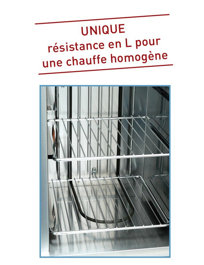 Chauffe assiettes - P60 - 60 assiettes - 230 V - 16092AC