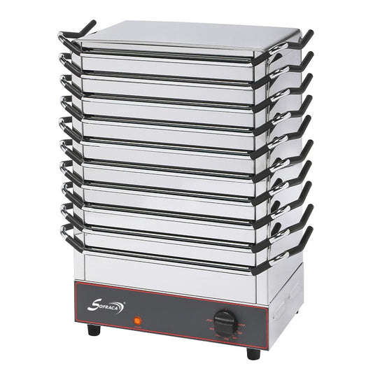 Chauffe plats à 10 plaques - 28010