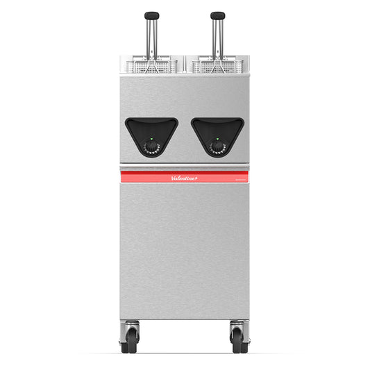 FRITEUSE - (2X) 7-8 LITRES - ÉLECTRIQUE À COMMANDES MÉCANIQUES  À TRÈS HAUTE PERFORMANCES - 400 V