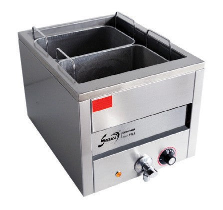 Cuiseur à pâtes + 2 paniers large - Cuve de 15 litres - 21202 + PAN02