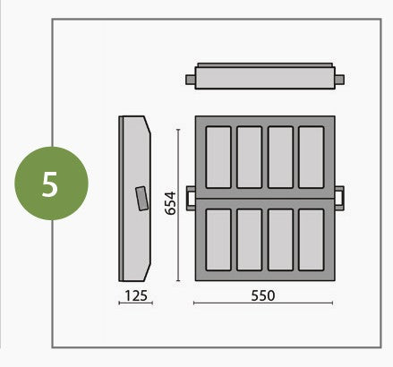 Distributeur à couverts - SELF-SERVICE 750 - SETT - Nosem
