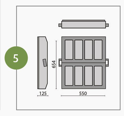 Distributeur à couverts - SELF-SERVICE 750 - SETT - Nosem