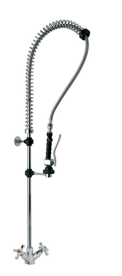 Douchette avec mélangeur mono-trou à croisillons - Nosem