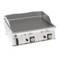Élément top plaque à snacker lisse gaz - 2 zones - Tecnoinox - FTL8G71