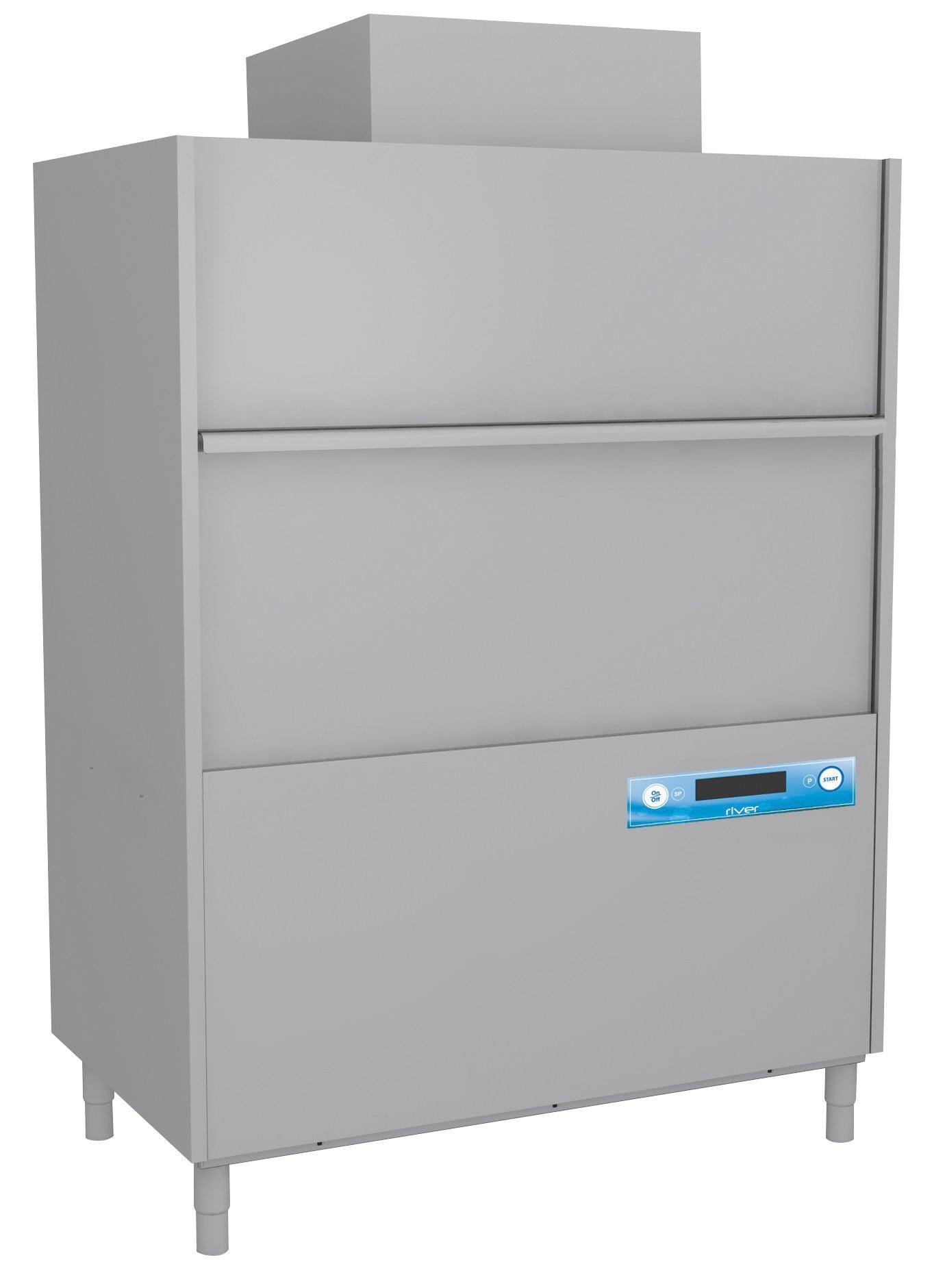 Elettrobar - Lave-batterie avec condenseur de buée - Panier 1310 x 700 mm - SERIE RIVER - RIVER298RV1