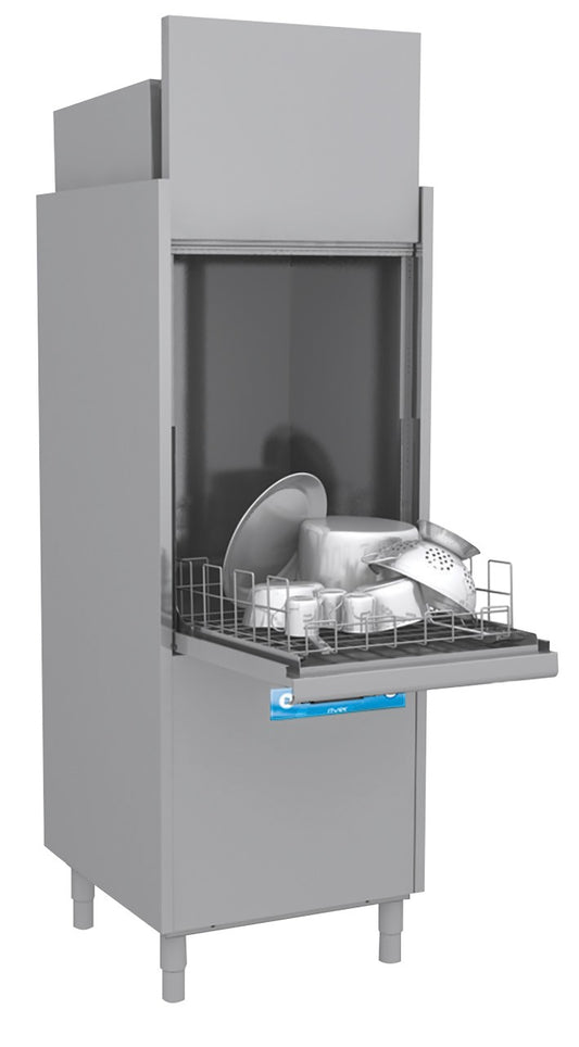 Elettrobar - Lave-batterie avec condenseur de buée - Panier 560 x 630 mm - SERIE RIVER - RIVER296RV1