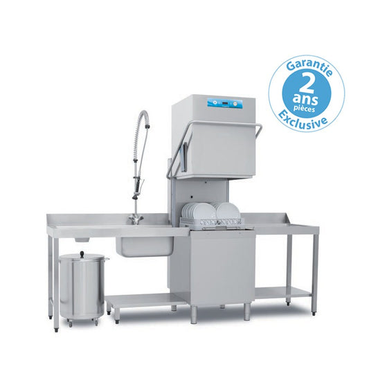 Elettrobar - NIAGARA - Lave-vaisselle à capot - Panier 500 x 500 mm - NIAG282V1