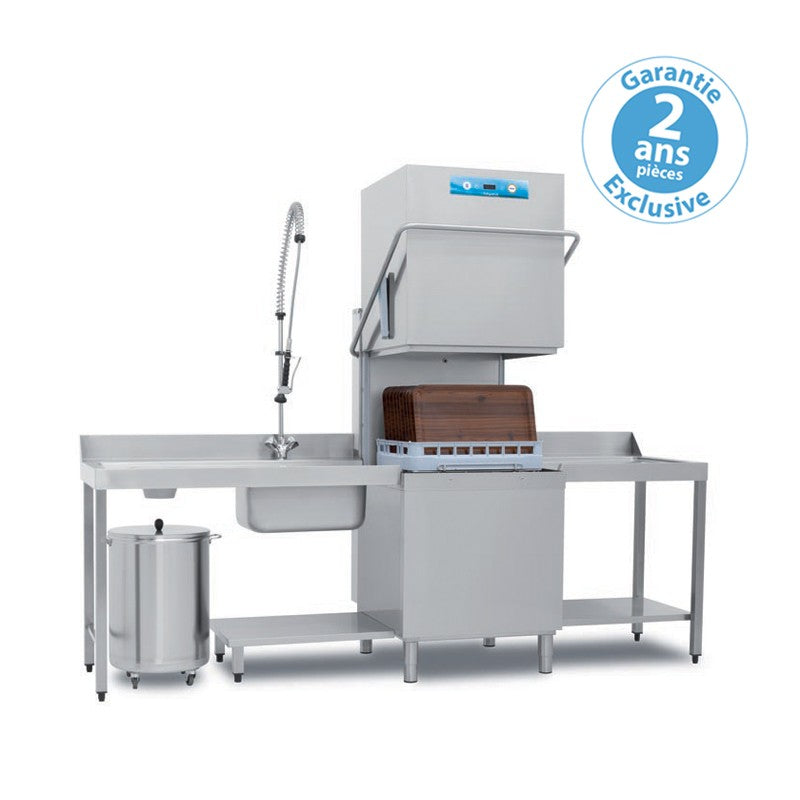 Elettrobar - NIAGARA - Lave-vaisselle à capot - Panier 500 x 600 mm - NIAG282LV1