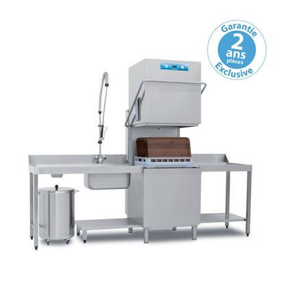 Elettrobar - NIAGARA - Lave-vaisselle à capot - Panier 500 x 600 mm - NIAG282LV1