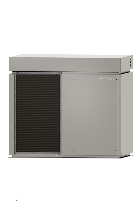 Eurfrigor - Machine à écailles plates avec condenseur à eau - Sans réserve - Système à couteau rotatif - MGESP1500W