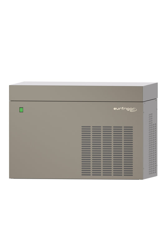 Eurfrigor - Machine à écailles plates avec condenseur à eau - Sans réserve - Système à couteau rotatif - MGESP250W