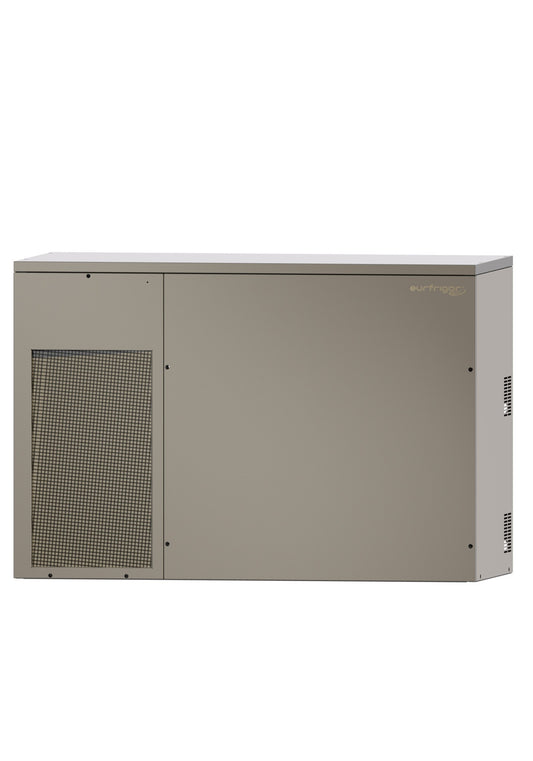 Eurfrigor - Machine à glaçons pleins avec condenseur à eau - Sans réserve - Système à aspersion - MGECPM300W