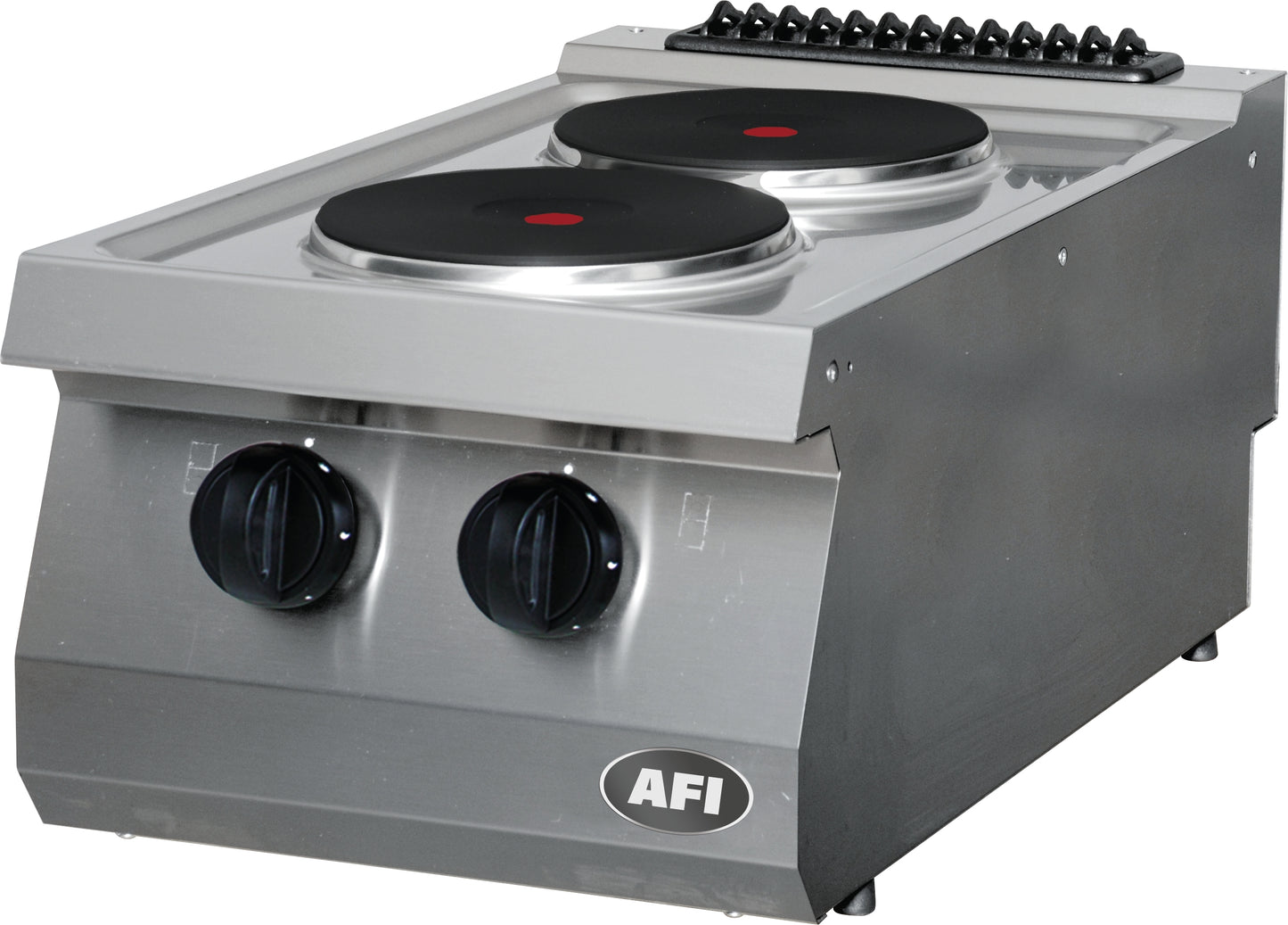 ÉLÉMENT TOP - PLAQUE ÉLECTRIQUE RONDE - GAMME 700 - 2 ZONES