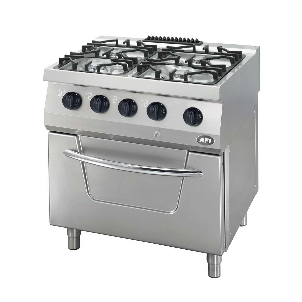 FOURNEAU GAZ SUR FOUR GN 2/1 ÉLECTRIQUE - GAMME 700