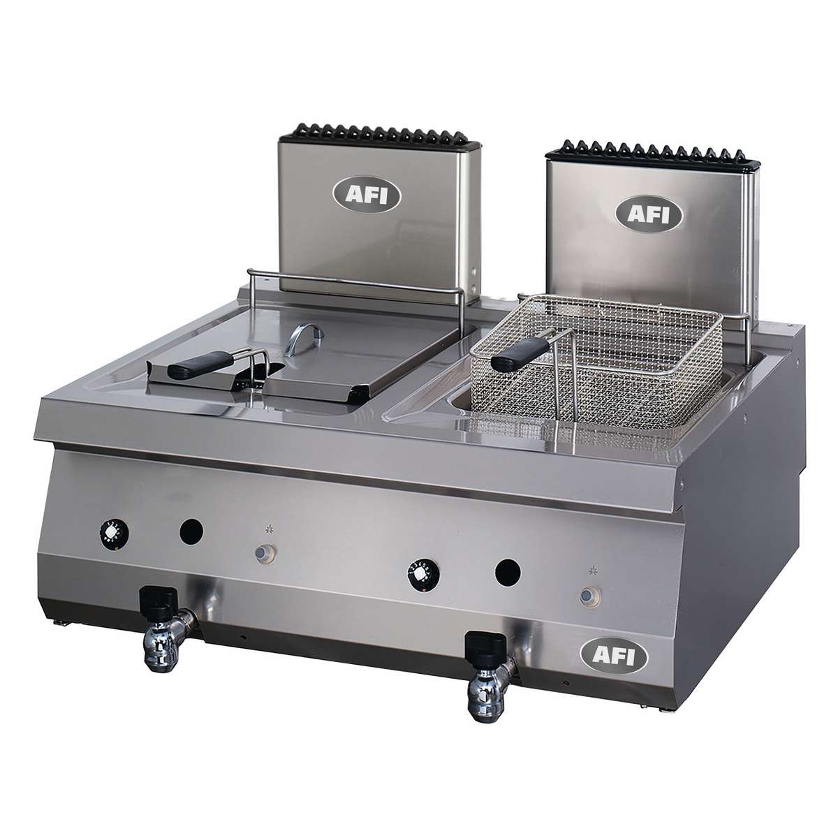 FRITEUSE GAZ - GAMME 700 - 12 + 12 L